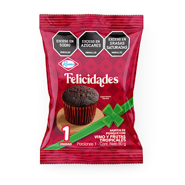 Muffin Ramo Felicidades Vino x 80 gr   