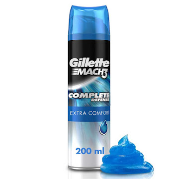 Gel Gillette Mach 3 Hidratante Afeitar y Barbear x 200 ml  