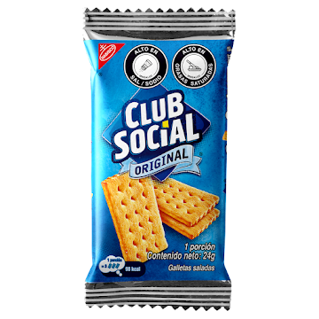 Galletas Club Social   Original Fracción x 24 gr 