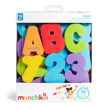 Juguete De Baño   Alfabéticos 3+Años X 36 Piezas 
