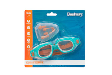 Gafas De Natación Bestway Con Pinza Y Tapon x 1 und   