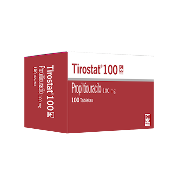 Tirostat Propiltiouracilo 100 mg Siegfried Caja x 100 Tabletas  