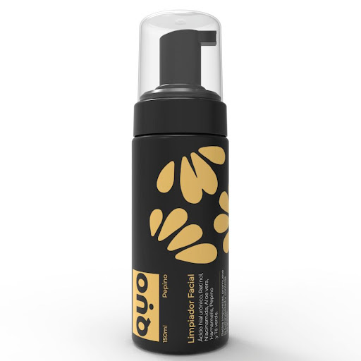 Limpiador Facial Quo Skin Care ANDREA COSMETICS 150ML x 1 Limpia las impurezas y retira las células muertas que se acumulan en la piel, promoviendo la luminosidad y controlando el exceso de grasa, sin resecar la piel.El pepino es un poderoso antioxidante, re