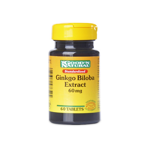 Suplemento Dietario Ginkgo Biloba 60 mg Good´n Natural Frasco x 60 Tabletas