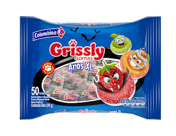 Gomas Colombina   Grissly Gummy X 50und Hw18 