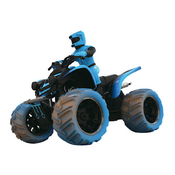 Solo Online Cuatrimoto Electrica Toy   Logic A Control Remoto Azul X 1 Unidad 