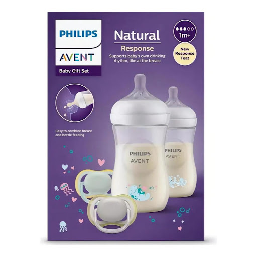 Set De Teteros Philips Avent  Natural Response 3.0 x 1 und