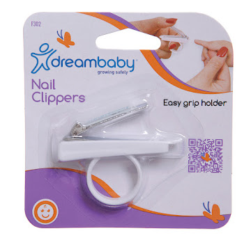Cortauñas Infantil   Dreambaby Con Sujetador X 1 Unidad 