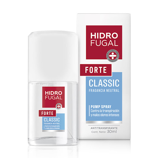 Antitranspirante Hidrofugal Clínico Forte Fragancia Neutral x 30 ml