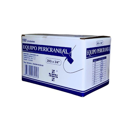 PERICRANEAL 20 G X 3/4 DATASAVE Datasave  x 100  