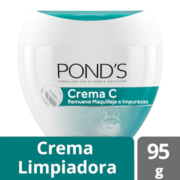 Crema Ponds C Limpieza Remueve Maquillaje Impurezas x 95 gr  