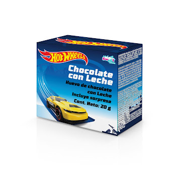 Huevo De Chocolate   Grezon Hot Wheels Incluye Sorpresa X1 Und 