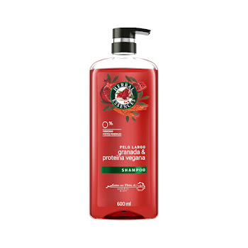 Shampoo Herbal Essences Granada Y Proteina Vegana Frasco x 600 ml  