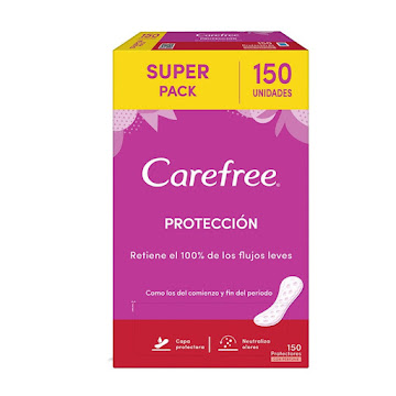 Protectores CAREFREE Protección Pack x 150 und  