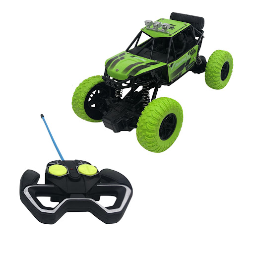 Carro Control Remoto Green Climber Toy Logic Toy Logic Caja x 1 Aumenta tu velocidad para aventuras llenas de acción, compite durante todo el día y amplía tu mundo de juegos Con el Carro RC Green Climber Toy Logic lleva la acción y la diversión a tu habitación y a