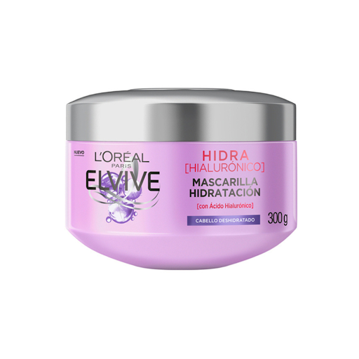 Tratamiento Capilar Loreal Elvive Hidra Hialurónico Frasco x 300 ml