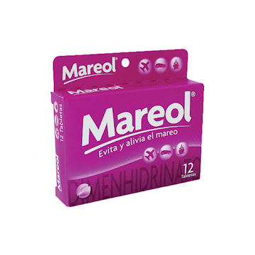 Mareol Dimenhidrinato 50 mg Haleon Caja x 12 Tabletas  