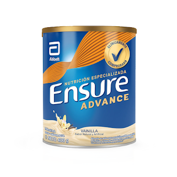 Ensure Advance Vainilla Con Proteína + HMB Polvo x 400 gr  