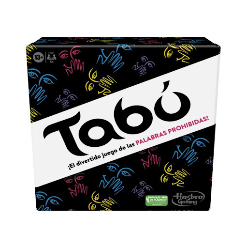 Juego De Mesa Taboo Hasbro Gaming F5254 Hasbro Gaming  x 1 El Taboo es un dinámico y entretenido juego de mesa de Hasbro Gaming, diseñado para poner a prueba la creatividad y rapidez mental de los participantes. El objetivo principal es que los jugadores cons