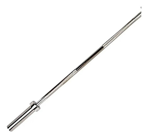 Barra Olimpica 2" Recta K6 Semi-profesional (150 cm) K6 Caja x 1 Características DestacadasDiseño Recto Clásico: Ideal para una amplia variedad de ejercicios que requieren un agarre simétrico, promoviendo una técnica adecuada y la activación equilibrada de los músc