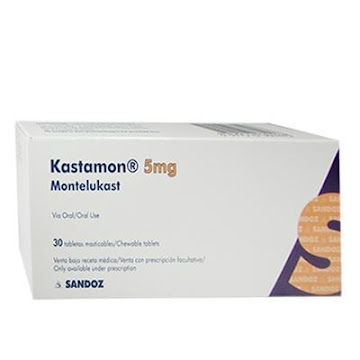 Kastamon Montelukast 5 mg Sandoz Caja x 30 Tabletas  