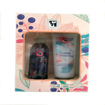 Estuche Farmatodo Duo Splash Spring Love Frasco x 120 ml + Crema Corporal Navidad Tubo x 120 gr  