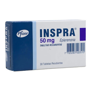 INSPRA 50MG TABLETAS   CAJA X30TAB. PFIZER EPLERENONA                  