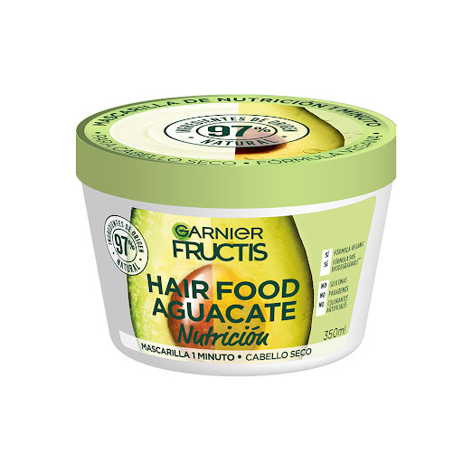 Tratamiento Fructis Hair Food Aguacate Frasco x 350 ml