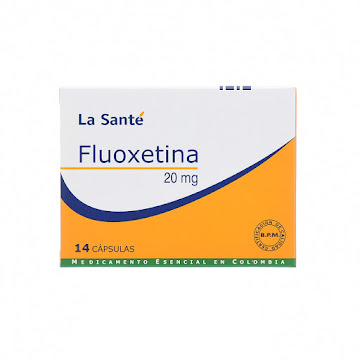 Fluoxetina 20 mg La Santé Caja x 14 Tabletas  