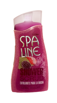 EXFOLIANTE SPA LINE LA   DUCHA HUMECTANTE EMOLIENTE MORA YOGURT 250 ML 
