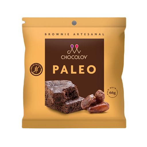 Ponqué Chocolov Brownie Paleo x 80 gr