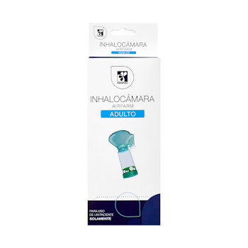 Cámara Inhaladora Farmatodo Adulto Verde x 1 und  