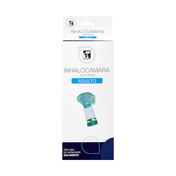 Cámara Inhaladora Farmatodo Adulto Verde x 1 und  