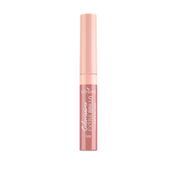 Labial Vogue Líquido   Colorissimo Extra Brillo Rose x 5 ml  