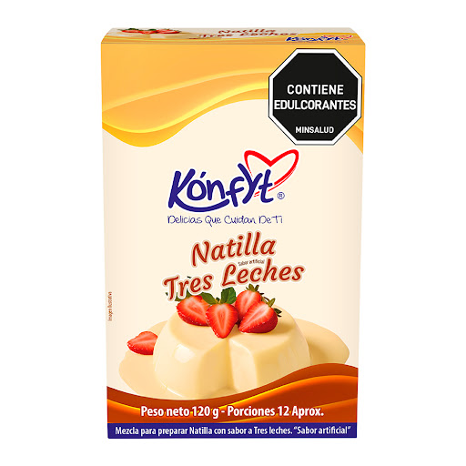Mezcla Konfyt Para Preparar Natilla Tres Leches x 120 gr 