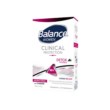 Desodorante Balance Crema Clinical Detox Invisible Mujer x 50 gr  