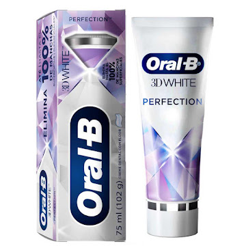 Crema Dental Oral-B 3D White Perfection Caja x 75 ml  