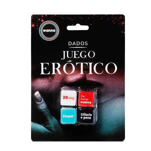 Dados Juego Erótico Wanna Wanna Caja x 1 Wanna Dados Juego Erótico: Cuatro dados para explorar nuevas sensaciones: acción, forma, lugar y tiempo. Lanza los dados y disfruta de combinaciones únicas para intensificar la intimidad y el placer.