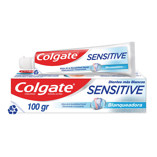 Crema Dental Colgate Sensitive Blanqueador x 100 gr