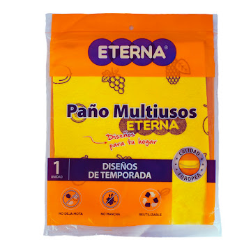 Paño Antibacterial Eterna Multiusos Clásico x 1 und  