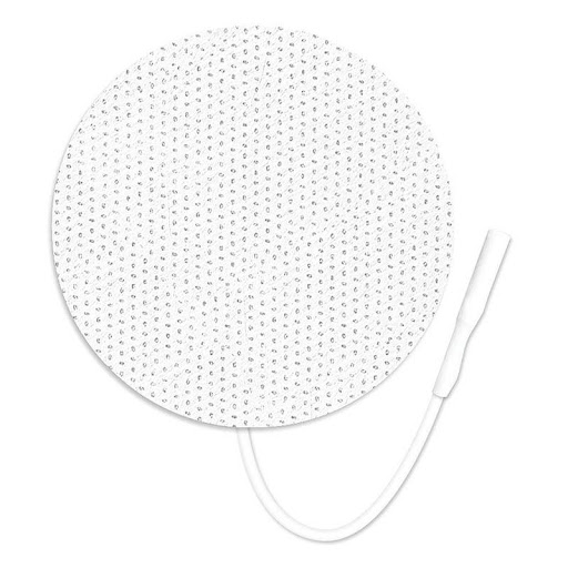 Electrodos Carbón. Valutr Redon Axelgaard  x 1 Paquete de 4 electrodos redondos reutilizables con tecnología de carbón y doble gel conductor, diseñados para terapias de estimulación eléctrica como TENS y EMS. Su forma redonda permite una aplicació