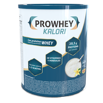 Proteína En Polvo   Prowhey Kalori Sabor Vainilla Lata x 900 g  