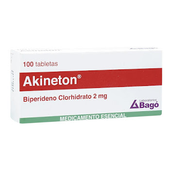 **Akinetón 2Mg Tabletas Caja X100Tab. Bagó Biperideno                     