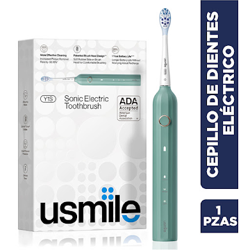 Cepillo De Dientes   Electrico Sonico Usmile Y1S  Verde  x 1 und 