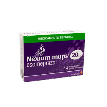 Nexium Mups Esomeprazol 20 mg Astrazeneca Caja X 14 Comprimidos  