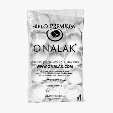 Hielo Premium Onalak   Esferas x 950 gr 