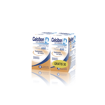Oferta Calcibon Vit. D 1500Mg 800 UI Fco.x60Tab. FAR Calcio Grt.30Tab.  