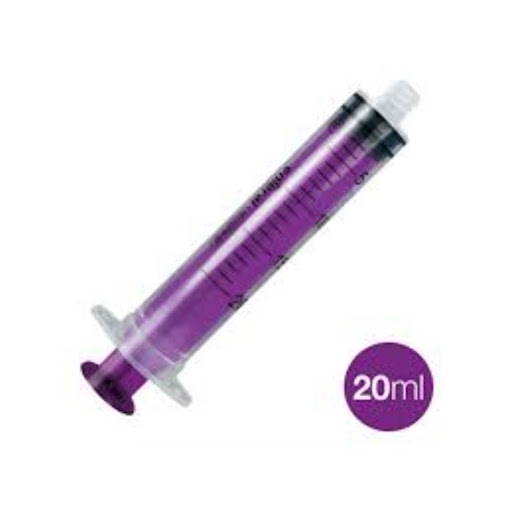 JERINGA NUTRICION ENTERAL ENFIT 20 ML (PAQ X3) HB Supplier SA  Empaque por 3 unidades. x 3 Jeringa, Nutrición, Enteral