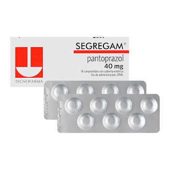 Segregam Pantoprazol 40 mg Tecnofarma Caja x 14 Comprimidos  