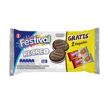 Galleta Festival Recreo Chocolate Galletas Chips x 12 und + 2 Gratis undefined